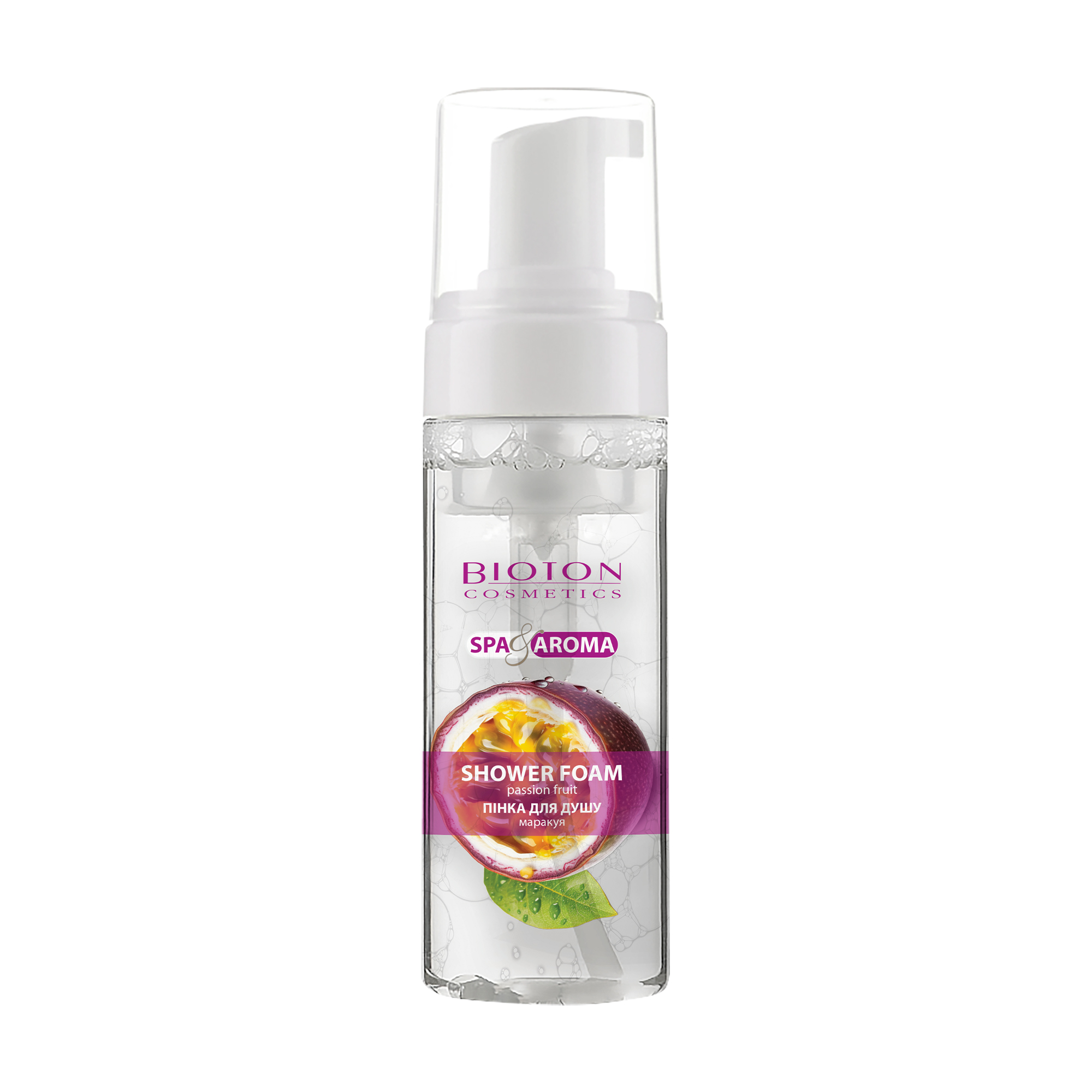 Пінка для душу Bioton Cosmetics Spa &amp; Aroma Shower Foam Маракуя, 150 мл